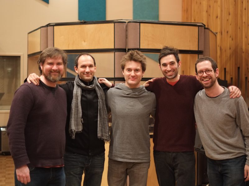 Podczas sesji nagraniowej albumu „Here and Now”, 14.02.2016